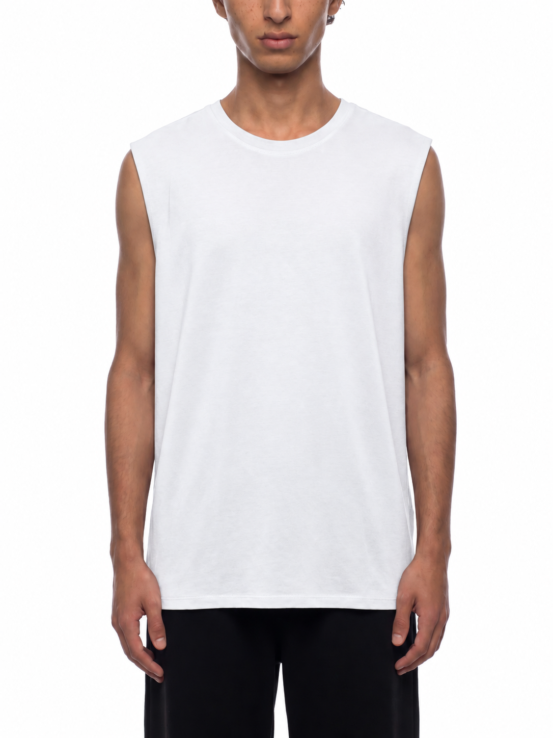 Athletic Sleveless Swan Tee