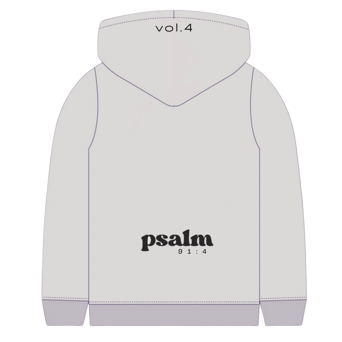 Oversized Swan Hoodie