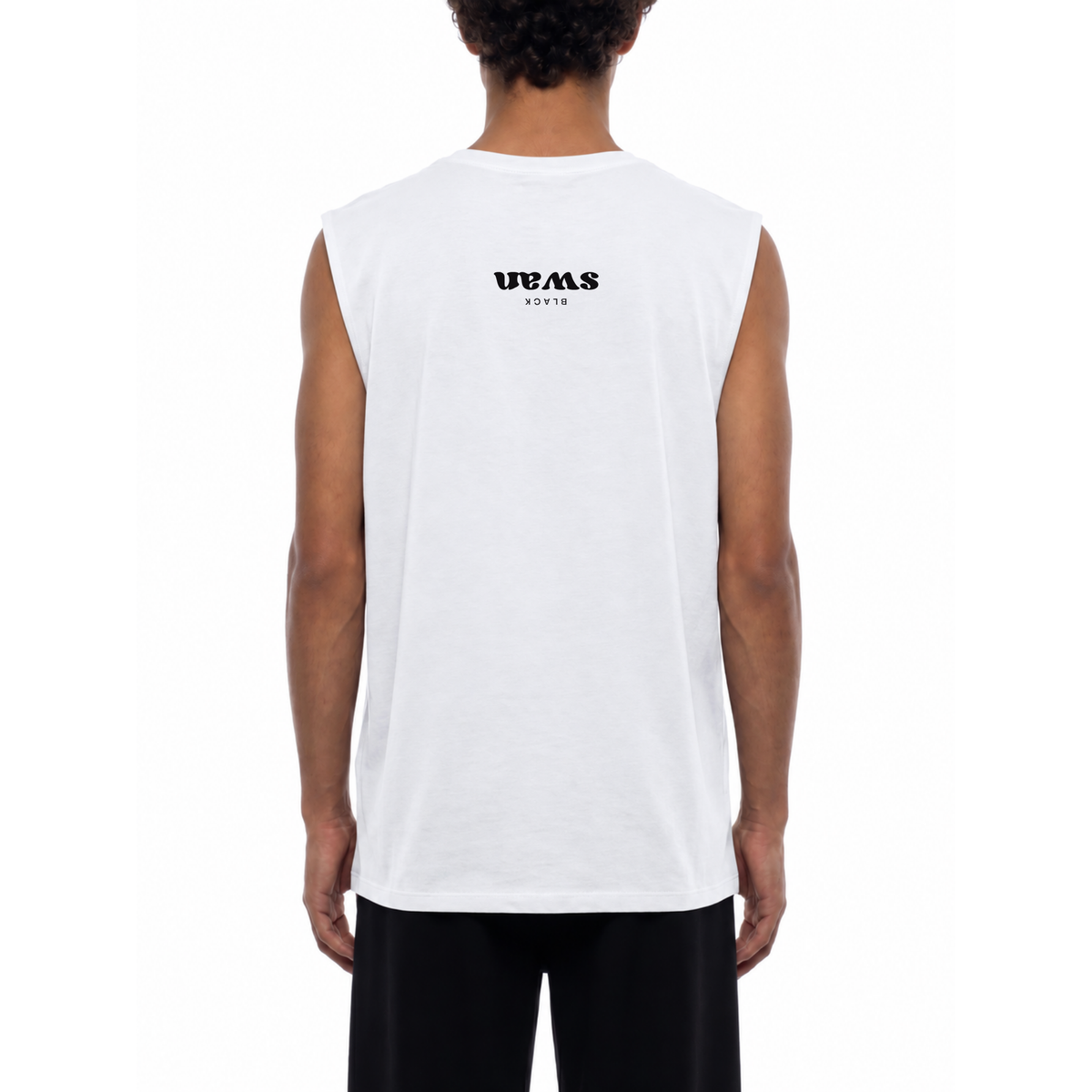 Athletic Sleveless Swan Tee